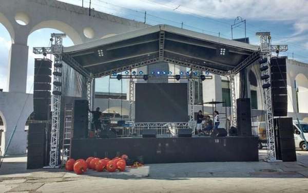 Preço de palco para eventos